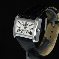 CARTIER | TANK DIVAN Ref. W6300755 Steel, Automatic, Cartier box and papers, 2004