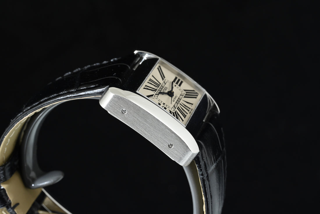 CARTIER | TANK DIVAN Ref. W6300755 Steel, Automatic, Cartier box and papers, 2004