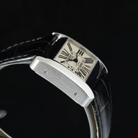CARTIER | TANK DIVAN Ref. W6300755 Steel, Automatic, Cartier box and papers, 2004