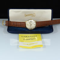 EBERHARD & Co. | Orologio Vintage anni ’60 oro giallo, 35 mm. Carica automatica