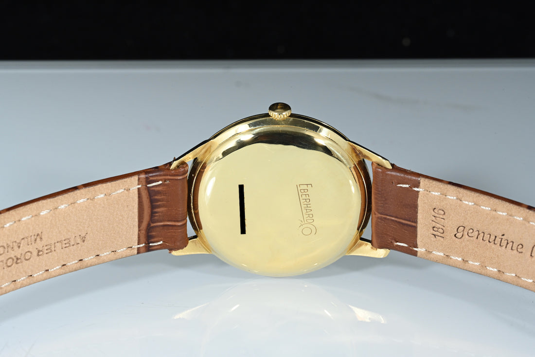EBERHARD & Co. | Orologio Vintage anni ’60 oro giallo, 35 mm. Carica automatica