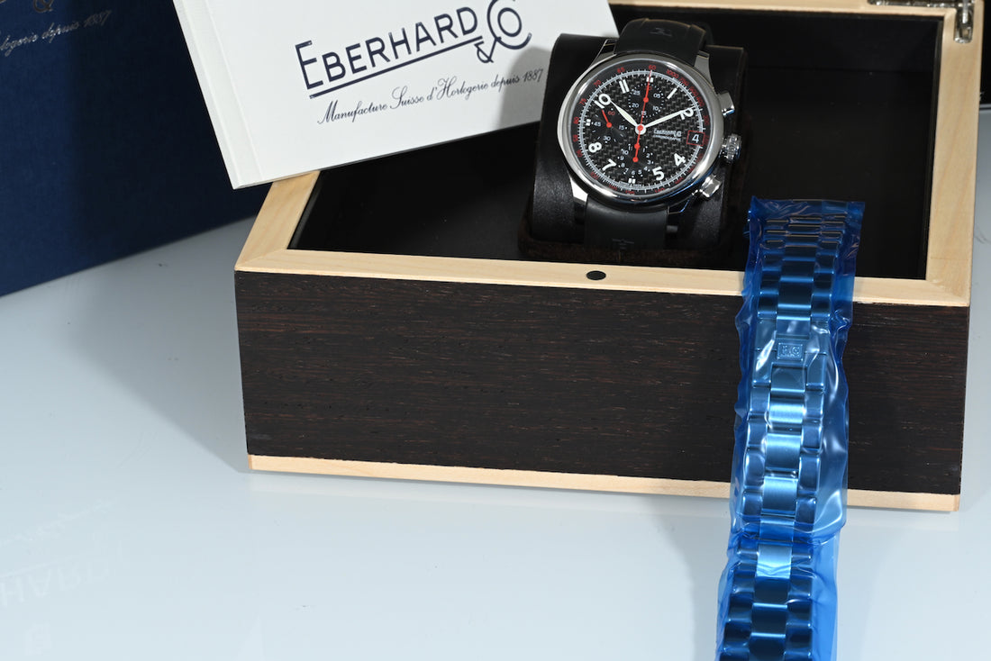 EBERHARD &amp; Co | TRAVERSETOLO CHRONO Automatic 43 mm. Ref. 31051.6 Worn once