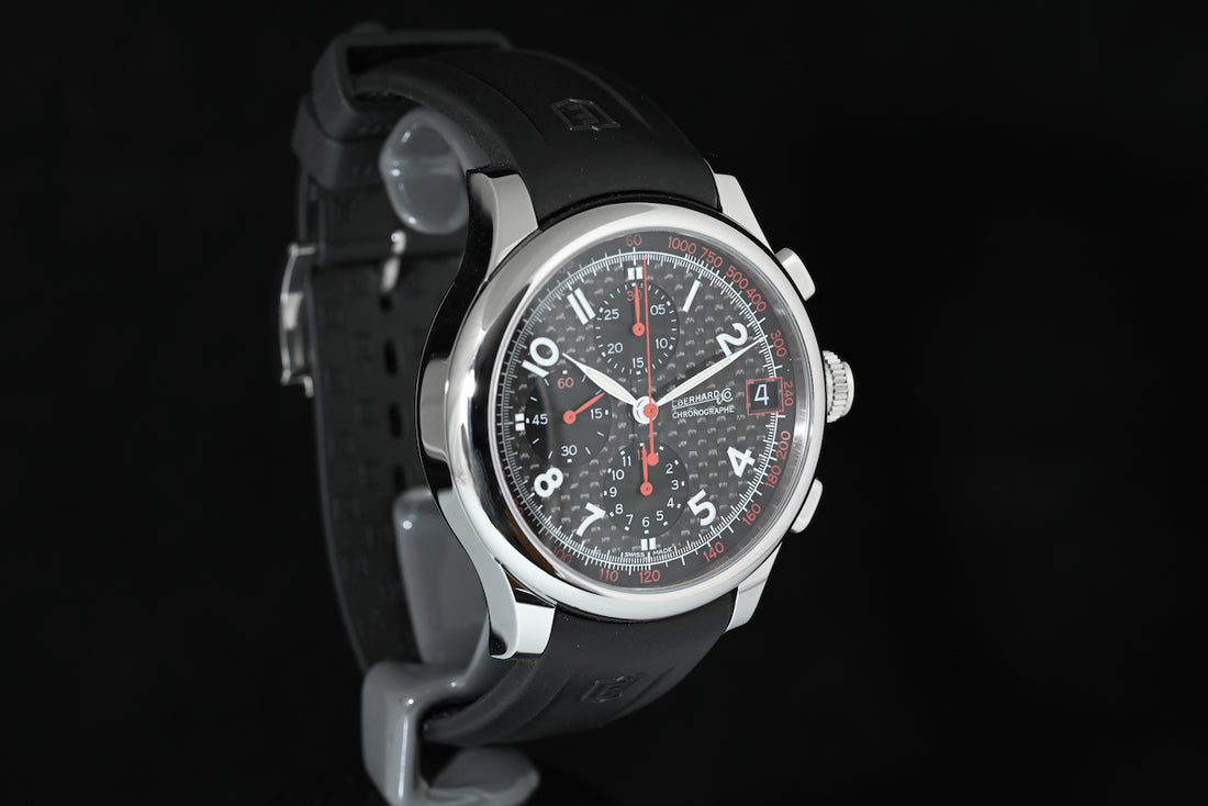 EBERHARD &amp; Co | TRAVERSETOLO CHRONO Automatic 43 mm. Ref. 31051.6 Worn once