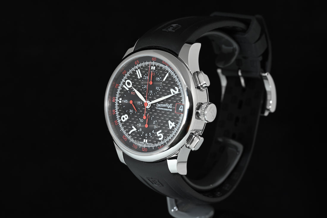 EBERHARD &amp; Co | TRAVERSETOLO CHRONO Automatic 43 mm. Ref. 31051.6 Worn once