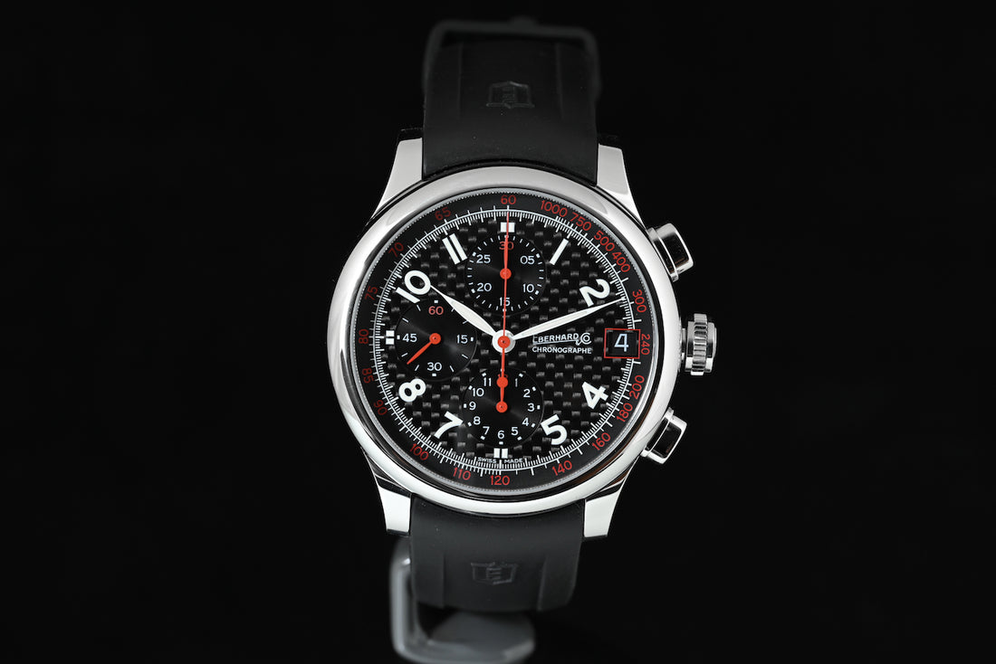 EBERHARD &amp; Co | TRAVERSETOLO CHRONO Automatic 43 mm. Ref. 31051.6 Worn once