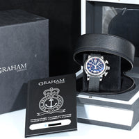 Graham | Silverstone Luffield GMT Limited edition Acciaio 44 mm. Ref. 2GSIUS Scatola e Garanzia Graham
