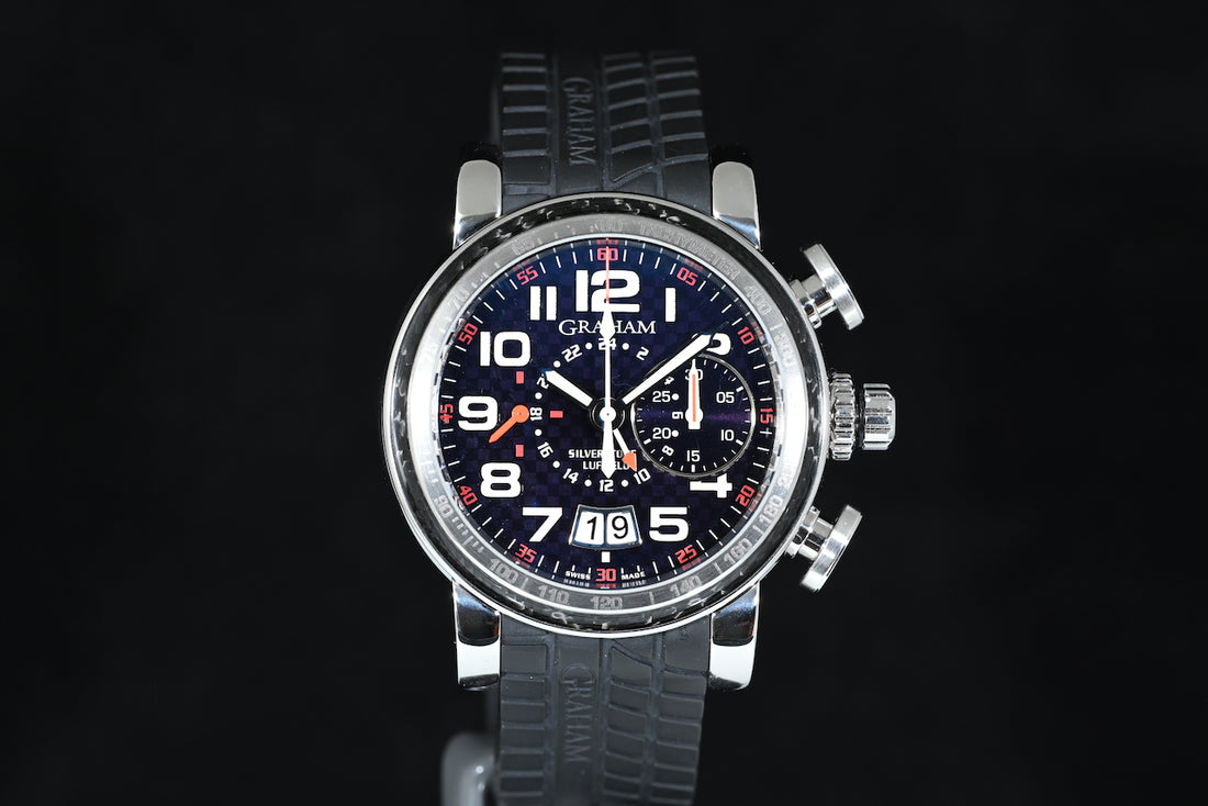 Graham | Silverstone Luffield GMT Limited edition Acciaio 44 mm. Ref. 2GSIUS Scatola e Garanzia Graham