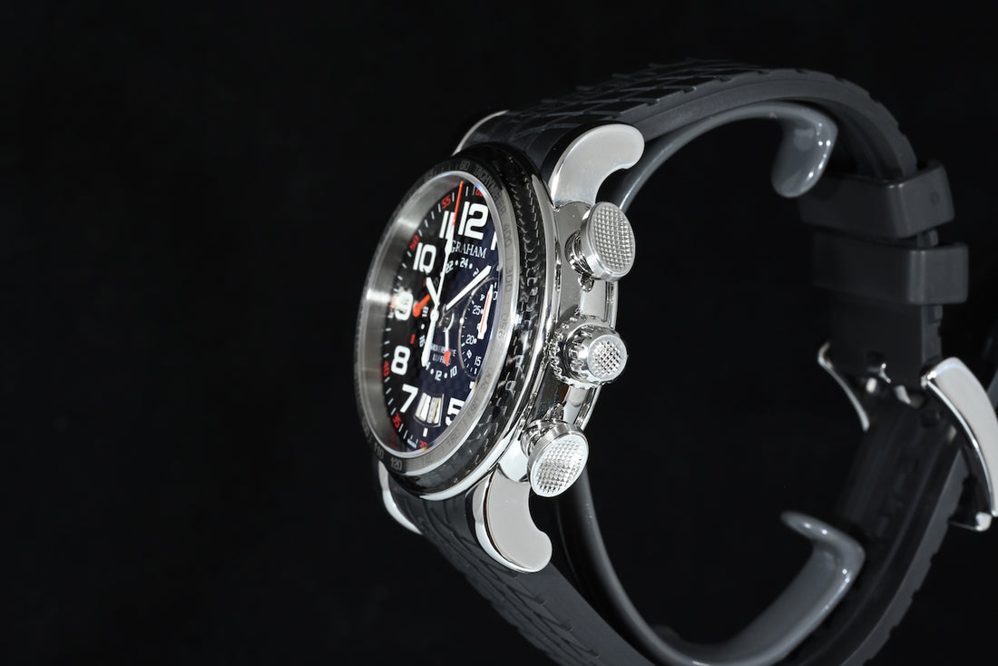 Graham | Silverstone Luffield GMT Limited edition Acciaio 44 mm. Ref. 2GSIUS Scatola e Garanzia Graham