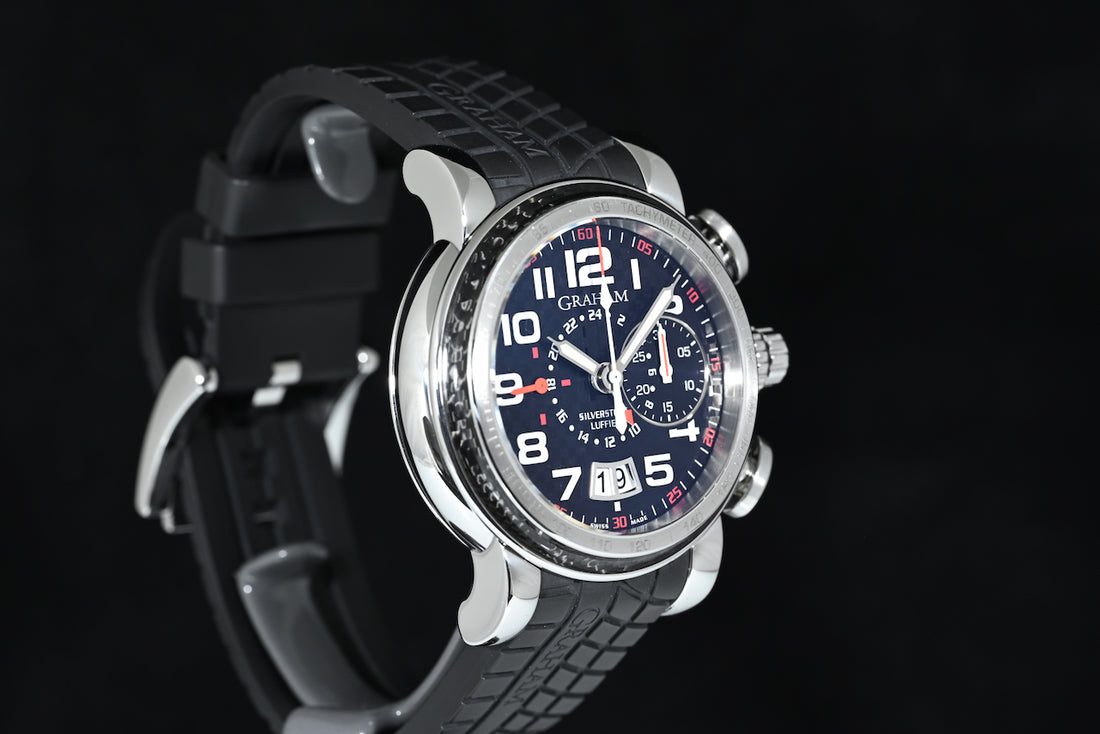 Graham | Silverstone Luffield GMT Limited edition Acciaio 44 mm. Ref. 2GSIUS Scatola e Garanzia Graham