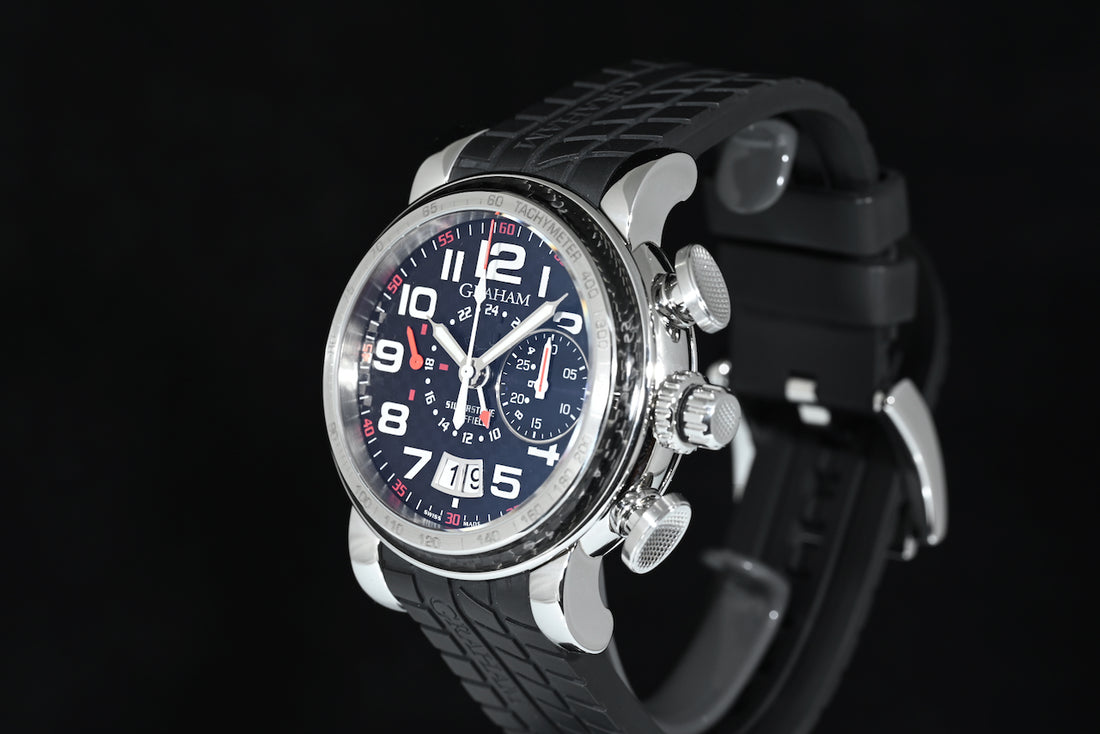 Graham | Silverstone Luffield GMT Limited edition Acciaio 44 mm. Ref. 2GSIUS Scatola e Garanzia Graham