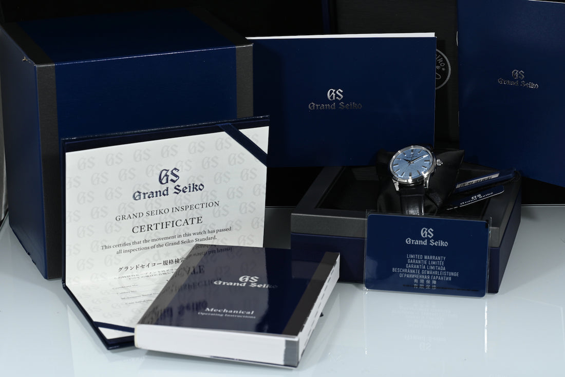 GRAND SEIKO | Elegance Collection SBGW283G Box and Papers, 2023 Steel Manual 37.3 mm.