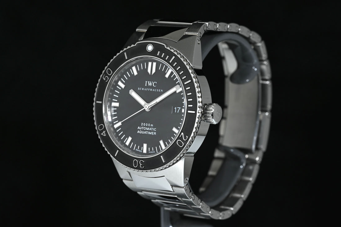 IWC | GST AQUATIMER 2000 mt Automatic Date, Steel, 42 mm. Ref. IW353602 IWC Box and Papers, 2004