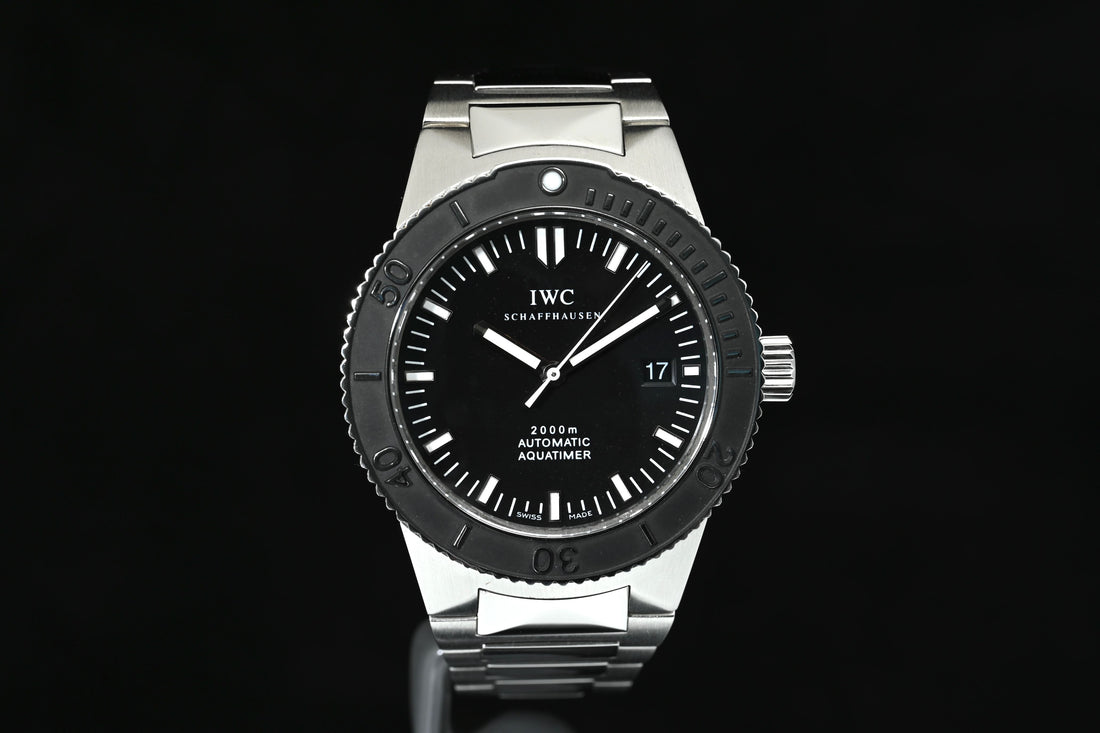 IWC | GST AQUATIMER 2000 mt Automatic Date, Steel, 42 mm. Ref. IW353602 IWC Box and Papers, 2004