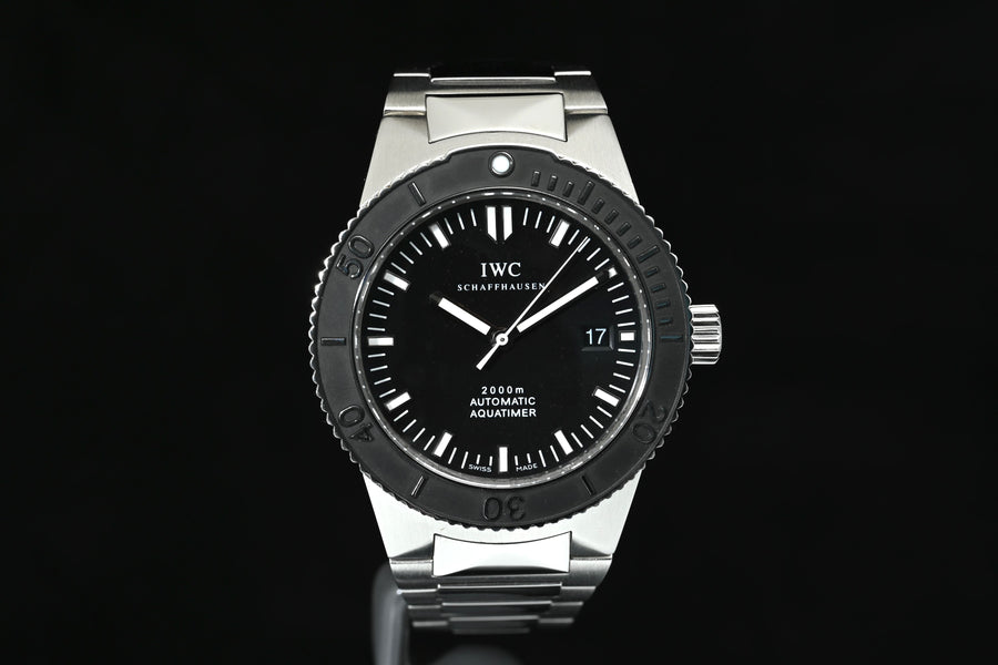 IWC | GST AQUATIMER 2000 mt Automatic Date, Steel, 42 mm. Ref. IW353602 IWC Box and Papers, 2004