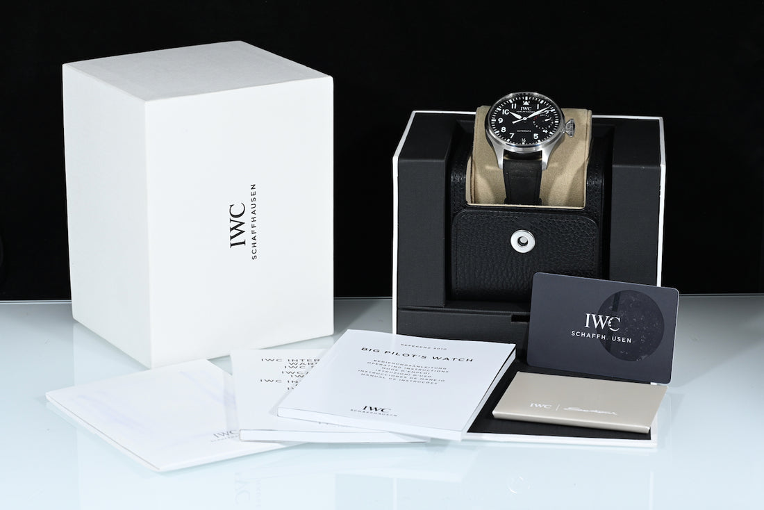 IWC | Big Pilot’s Watch 7 giorni / 7 Days, IW201001, 46 mm. Acciaio, Scatola e Garanzia IWC 2019