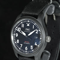 IWC | PILOT's watch Automatic TOP GUN Ref. IW326901 Black ceramic, 41 mm. Year 2020