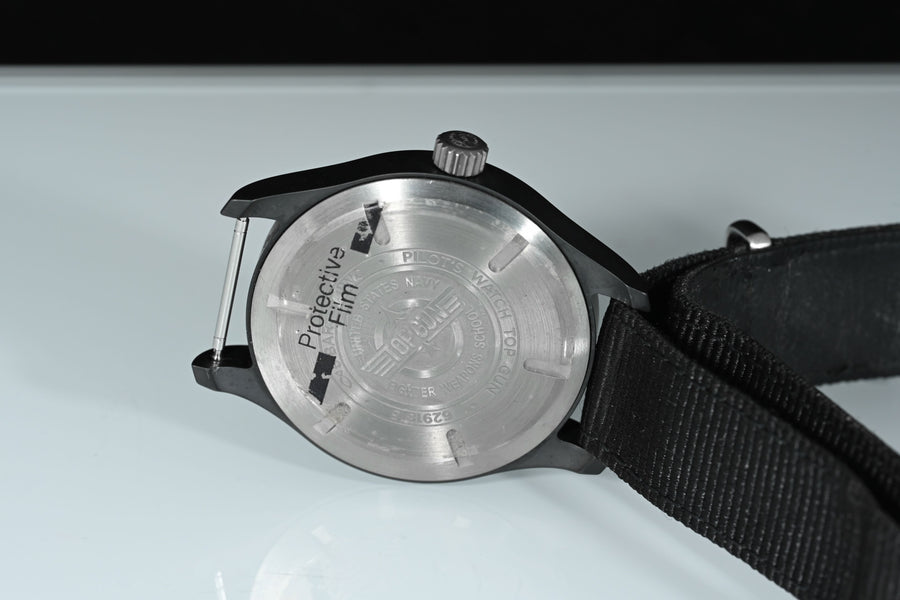 IWC | PILOT's watch Automatic TOP GUN Ref. IW326901 Black ceramic, 41 mm. Year 2020
