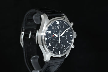 IWC | PILOT's Chronograph Steel, 43 mm. Ref. IW377701 Box and Papers, IWC 2018