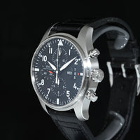 IWC | PILOT’s Chronograph Acciaio, 43 mm. Ref. IW377701 Scatola e Garanzia, IWC 2018