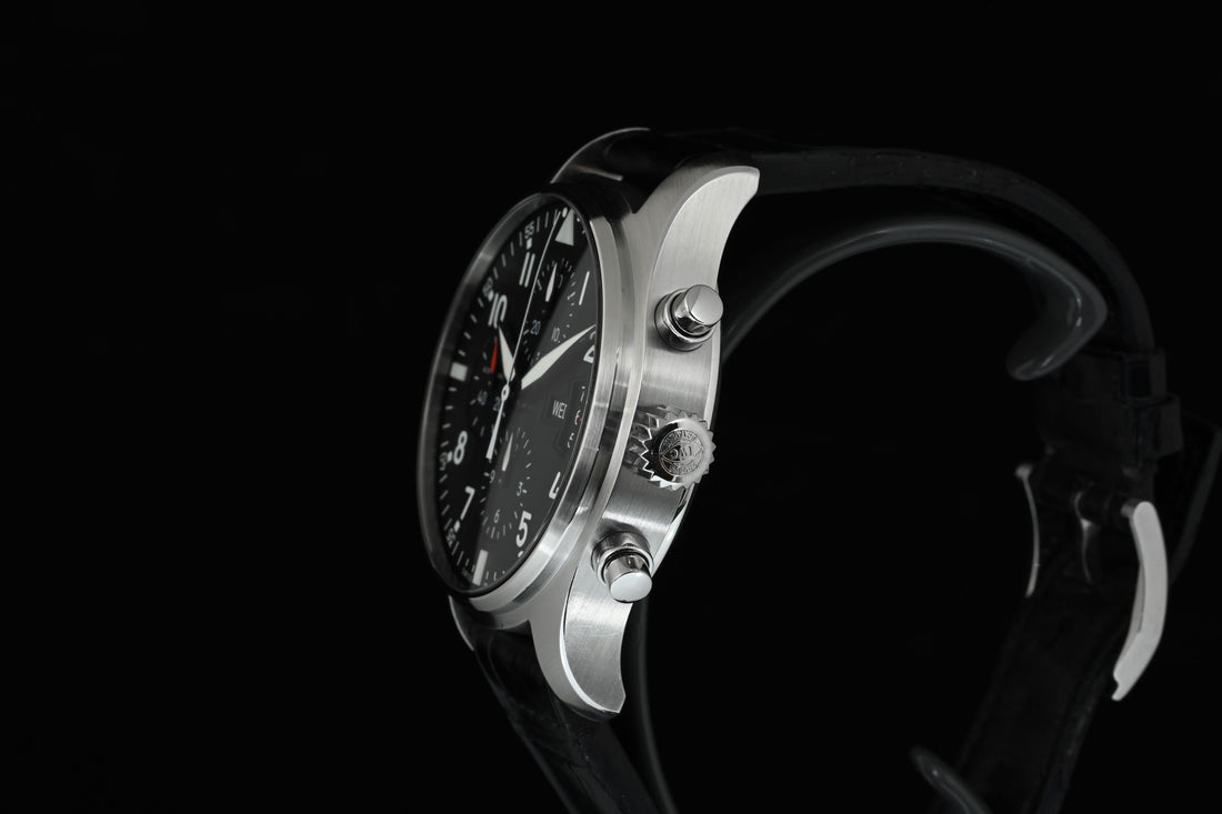 IWC | PILOT’s Chronograph Acciaio, 43 mm. Ref. IW377701 Scatola e Garanzia, IWC 2018