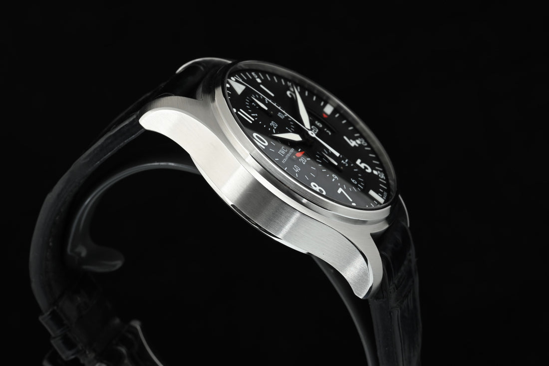 IWC | PILOT’s Chronograph Acciaio, 43 mm. Ref. IW377701 Scatola e Garanzia, IWC 2018