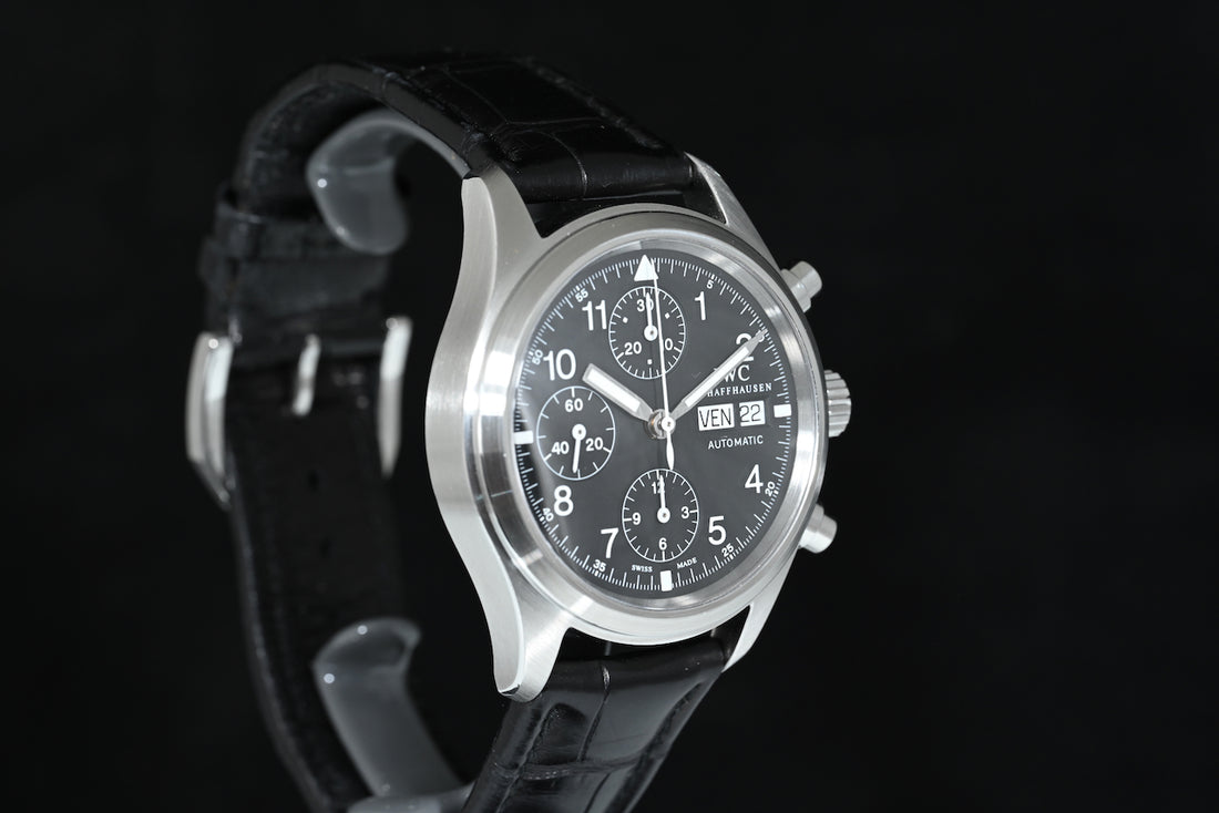 IWC | FLIEGERCHRONOGRAPH IW3706 Day-Date Acciaio 39 mm Scatola e Garanzia IWC