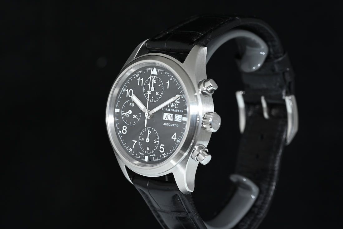 IWC | FLIEGERCHRONOGRAPH IW3706 Day-Date Acciaio 39 mm Scatola e Garanzia IWC