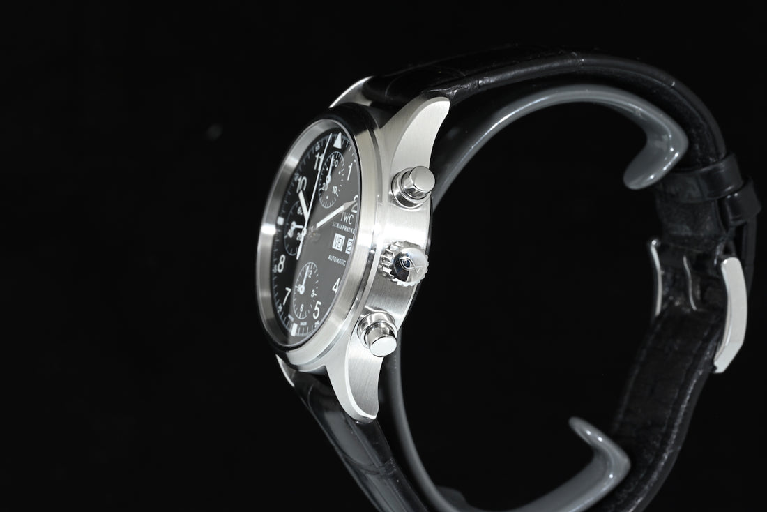 IWC | FLIEGERCHRONOGRAPH IW3706 Day-Date Acciaio 39 mm Scatola e Garanzia IWC