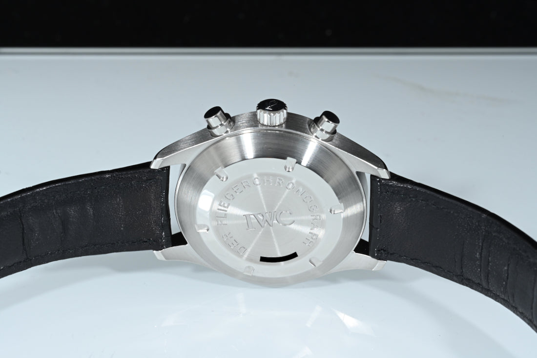 IWC | FLIEGERCHRONOGRAPH IW3706 Day-Date Acciaio 39 mm Scatola e Garanzia IWC