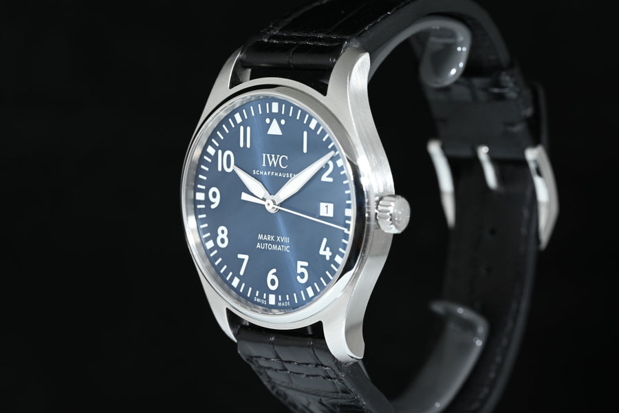 IWC | PILOT’S WATCH MARK XVIII, Edition 'Le Petit Prince', 40 mm. Ref. IW327004 Scatola e Garanzia IWC, 2017