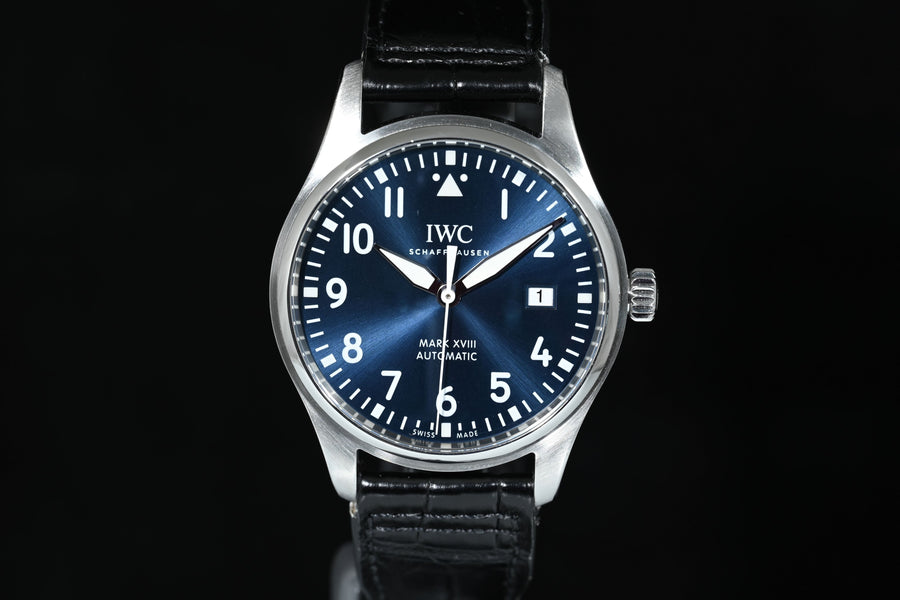 IWC | PILOT’S WATCH MARK XVIII, Edition 'Le Petit Prince', 40 mm. Ref. IW327004 Scatola e Garanzia IWC, 2017