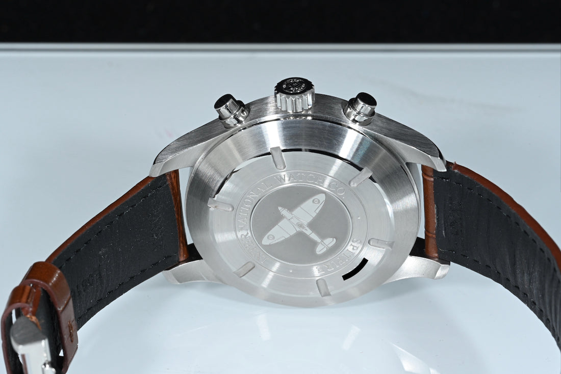 IWC | SPITFIRE Chronograph Pilot’s watch Ref. IW387802 Flyback Acciaio, 43 mm. Scatola e Garanzia IWC