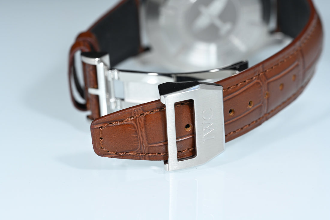 IWC | SPITFIRE Chronograph Pilot’s watch Ref. IW387802 Flyback Acciaio, 43 mm. Scatola e Garanzia IWC