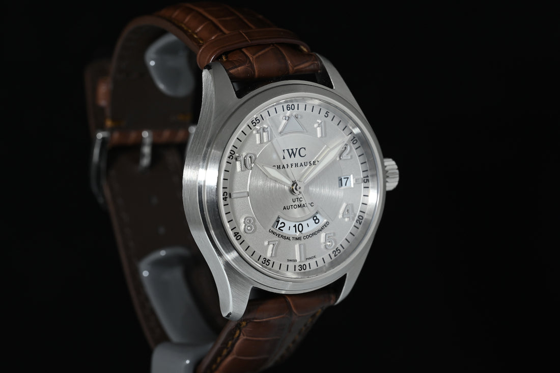 IWC | Spitfire UTC Automatic IW3251-10 Acciaio,  39 mm. Scatola e Garanzia IWC