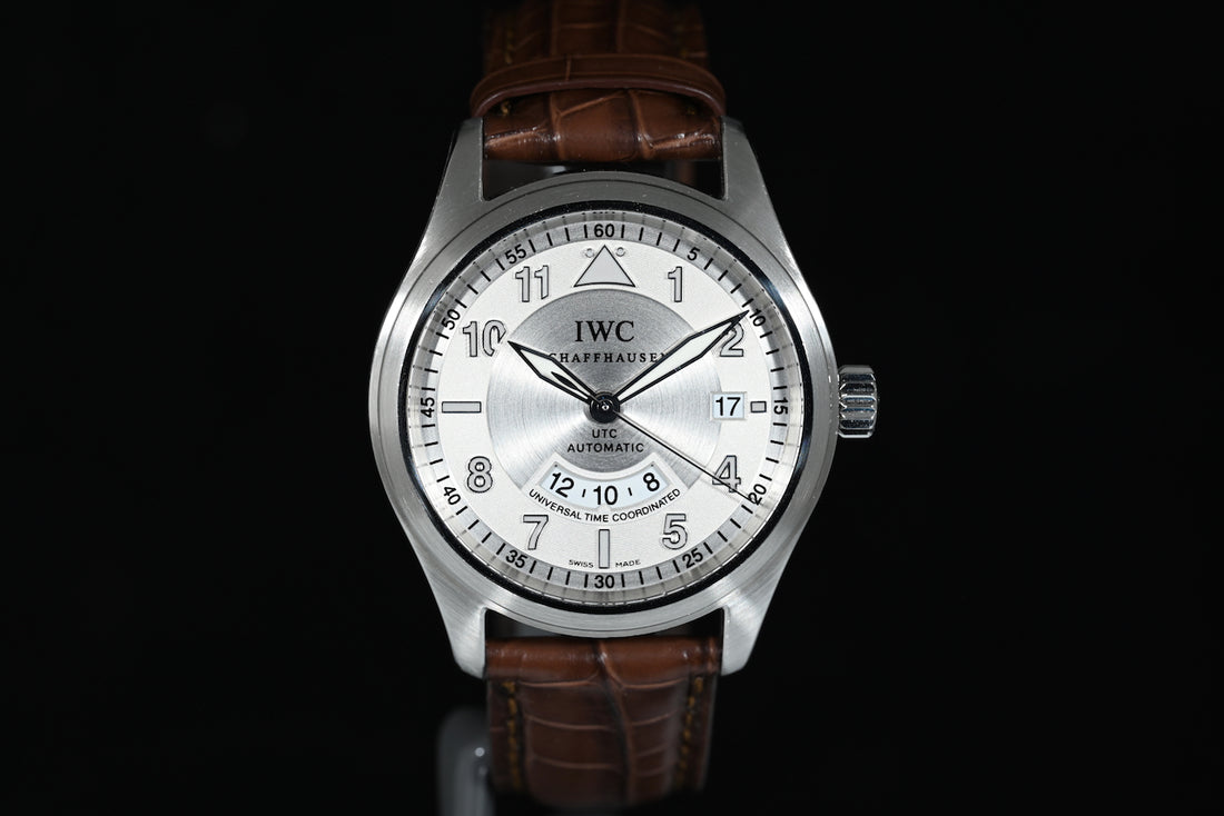 IWC | Spitfire UTC Automatic IW3251-10 Acciaio,  39 mm. Scatola e Garanzia IWC