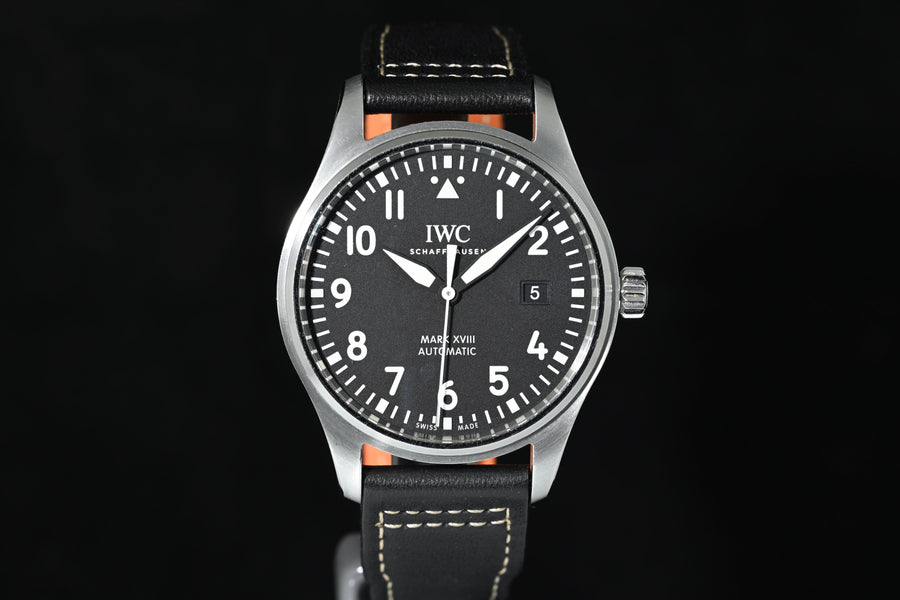 IWC | PILOT'S WATCH MARK XVIII, Steel, 40 mm. Automatic Ref. IW327009 IWC Warranty, 2021