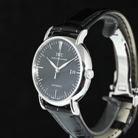 IWC | PORTOFINO Automatic Black dial Ref. IW356305 39 mm Acciaio Scatola e Garanzia 2018
