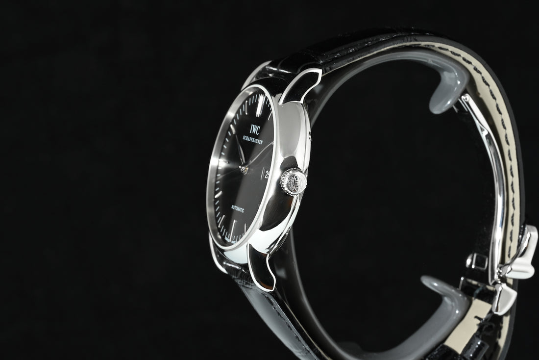 IWC | PORTOFINO Automatic Black dial Ref. IW356305 39 mm Acciaio Scatola e Garanzia 2018