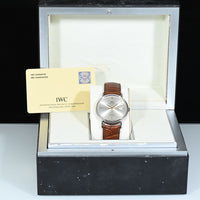 IWC | PORTOFINO Automatic Date, Acciaio 39 mm. Ref. IW3563-03 Scatola e Garanzia IWC, 2008