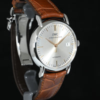 IWC | PORTOFINO Automatic Date, Acciaio 39 mm. Ref. IW3563-03 Scatola e Garanzia IWC, 2008