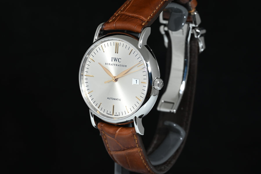 IWC | PORTOFINO Automatic Date, Acciaio 39 mm. Ref. IW3563-03 Scatola e Garanzia IWC, 2008