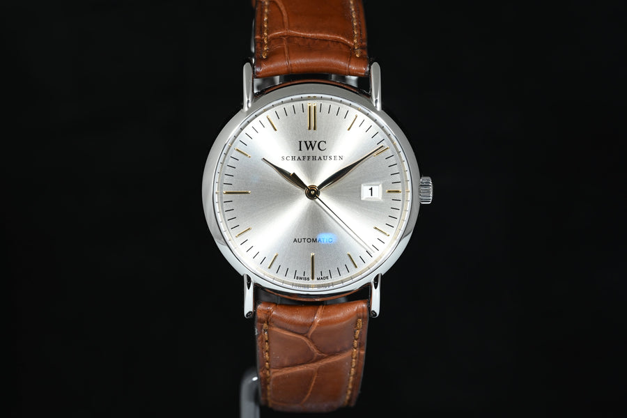 IWC | PORTOFINO Automatic Date, Acciaio 39 mm. Ref. IW3563-03 Scatola e Garanzia IWC, 2008