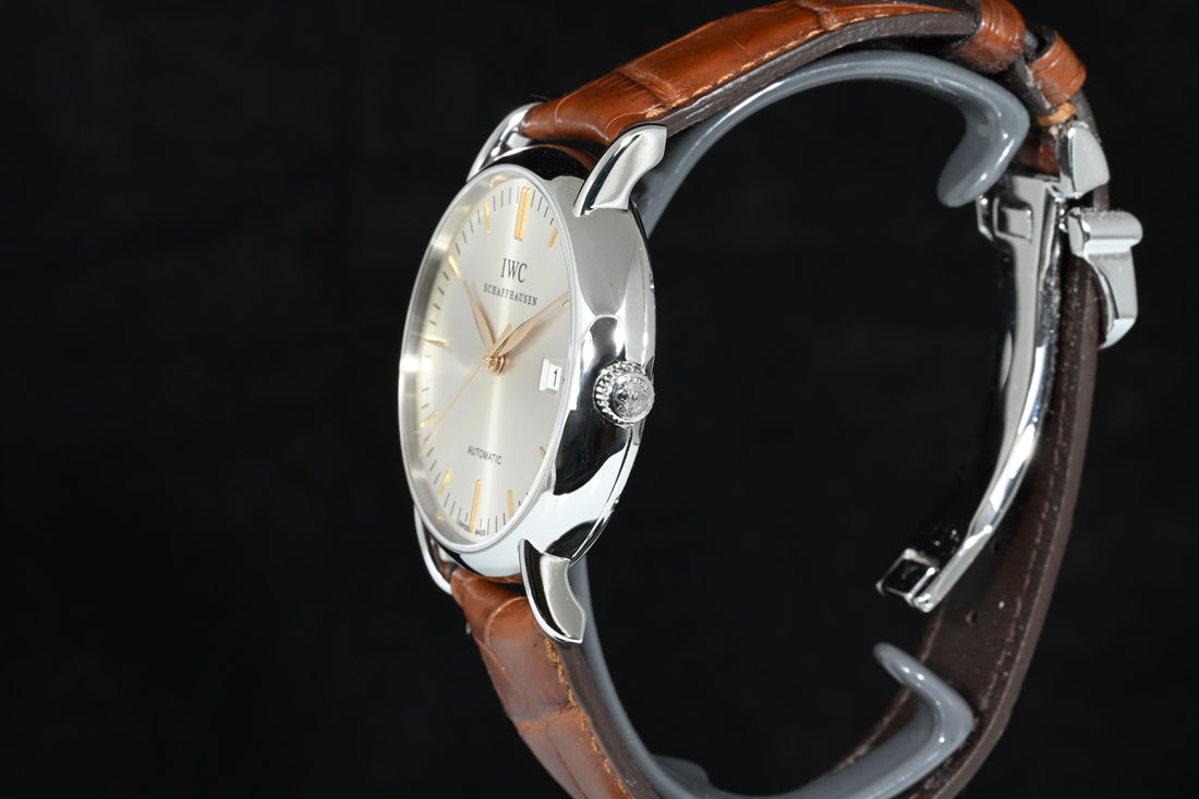 IWC | PORTOFINO Automatic Date, Acciaio 39 mm. Ref. IW3563-03 Scatola e Garanzia IWC, 2008