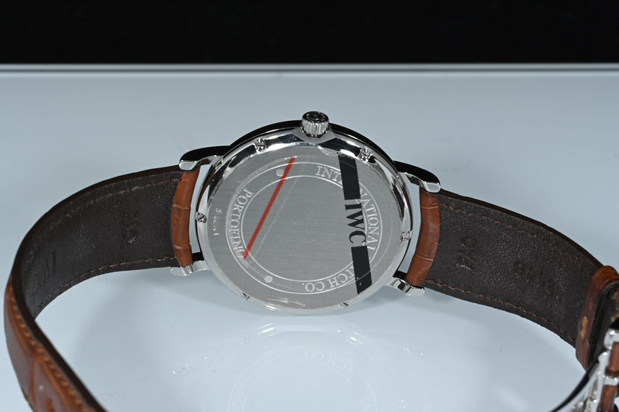 IWC | PORTOFINO Automatic Date, Acciaio 39 mm. Ref. IW3563-03 Scatola e Garanzia IWC, 2008