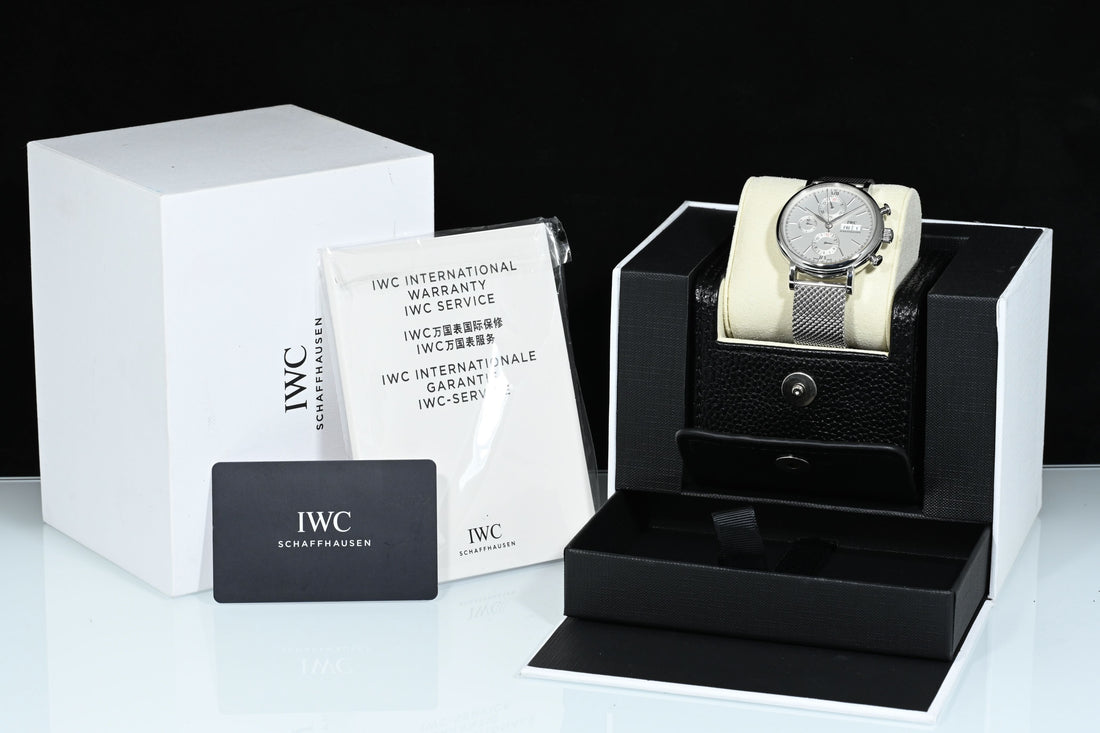 IWC | PORTOFINO Chrono Day-Date Ref. IW391028 Scatola e Garanzia IWC 2020