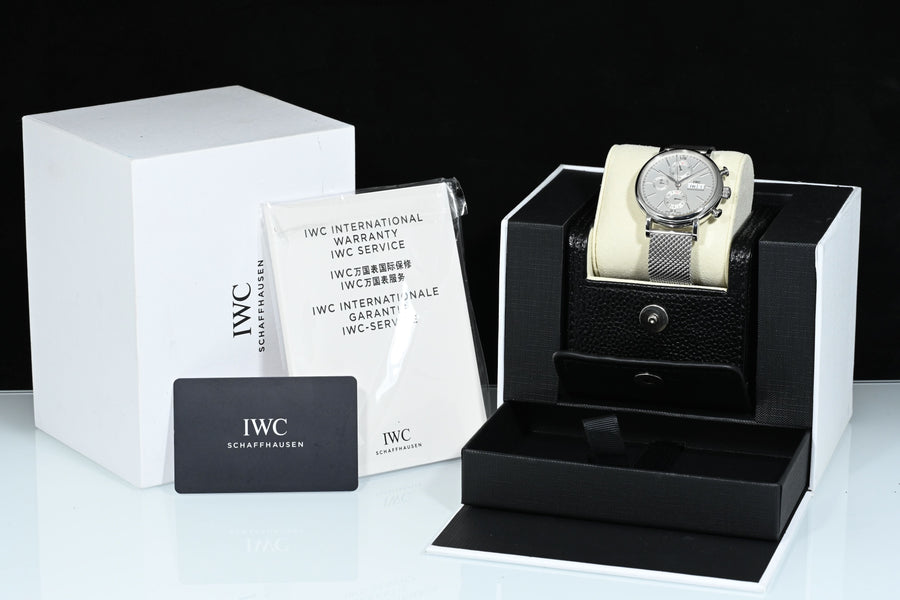 IWC | PORTOFINO Chrono Day-Date Ref. IW391028 Scatola e Garanzia IWC 2020