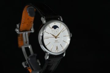 IWC | PORTOFINO Automatic Fasi luna 37 mm. Acciaio Scatola e Garanzia IWC, 2020