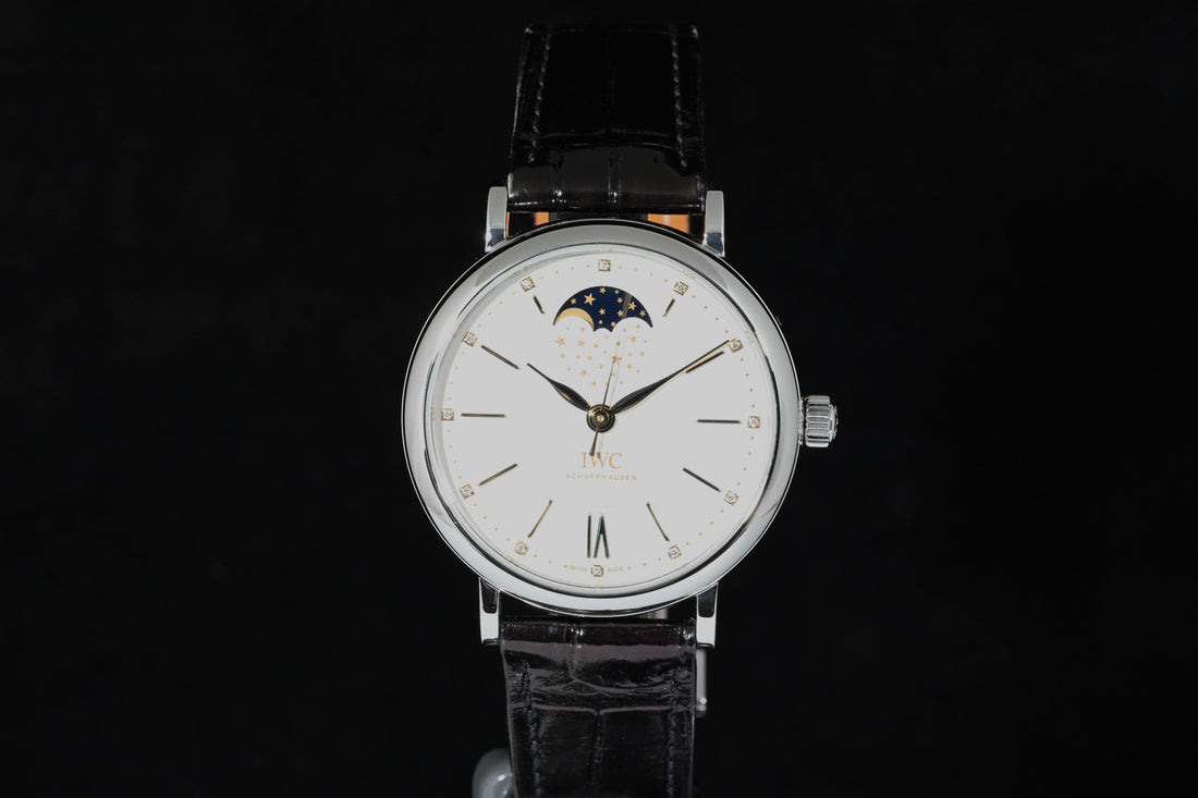 IWC | PORTOFINO Automatic Fasi luna 37 mm. Acciaio Scatola e Garanzia IWC, 2020