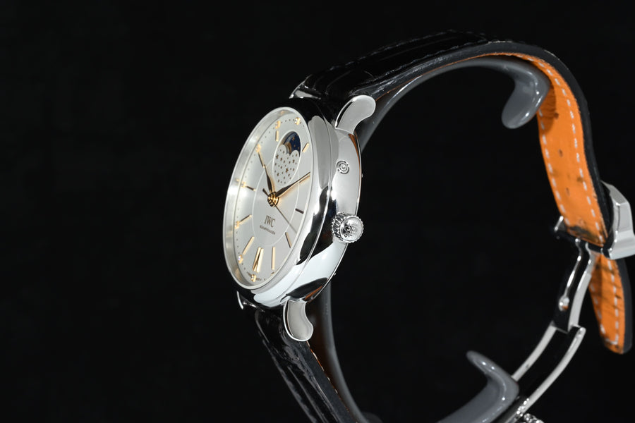 IWC | PORTOFINO Automatic Fasi luna 37 mm. Acciaio Scatola e Garanzia IWC, 2020