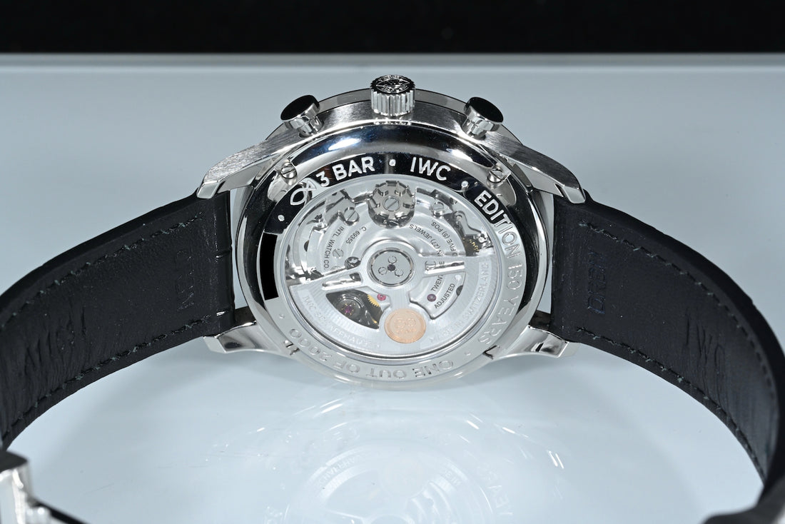 IWC | Portugieser Chronograph Edition «150 Years» Portoghese blu dial | Ref. IW371601 Scatola e Garanzia 2019